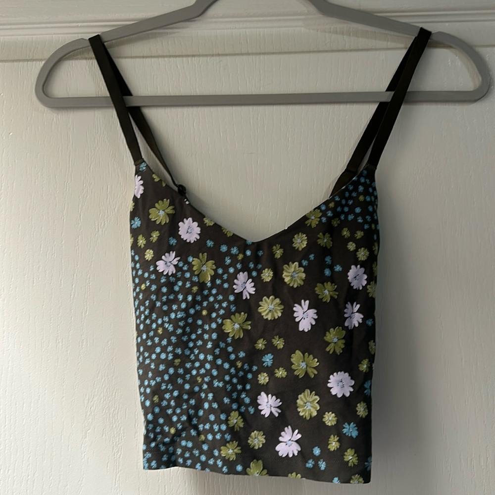 Aerie offline light support bra/top